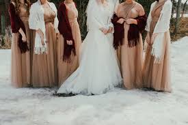 Princess diana's wedding dress was. Choosing Bridesmaid Dresses For A Winter Wedding Seven Things To Keep In Mind