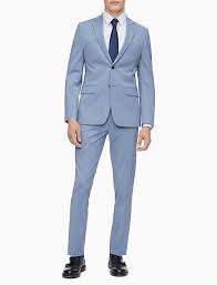 Feedback for bright blue flannel slim fit suit. Skinny Fit Light Blue Jacket Calvin Klein