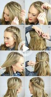 Comment Faire Une Coiffure Facile Cheveux Mi Longs Medium Length Hair Styles Easy Hairstyles Hair Styles