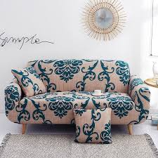 Big Elastic Sofa Towel Single Two Three Four Seat For Home Hotel In 2020 Couch Covers Sofa Covers Printed Sofa