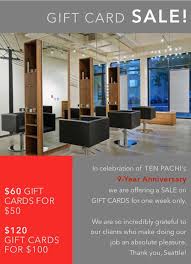 Facebook game cards can be used to buy items in your favorite games on facebook. Ten Pachi Modern Salon 9th Anniversary Gift Card Sale Available Now Through Sat Oct 15th Facebook