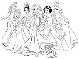 Disegni Da Colorare E Stampare Principesse Disney Timazighin Con