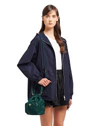 A prada handbag is much more than a bag. Oleander Green Nylon Prada Duet Shoulder Bag Prada