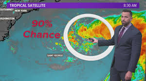 May 14, 2021 / 04:30 pm edt / updated: Hurricane Season 2021 Tracking The First Disturbance In Atlantic Khou Com