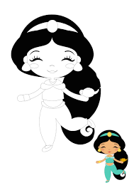 Excellent baby disney princess coloring pages with cute new auto. Baby Disney Princess Jasmine Coloring Pages 2 Free Coloring Sheets 2020