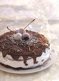 Foret Noire Traditionnelle Noel Cuisine Bon Dessert Et Recette Foret Noire