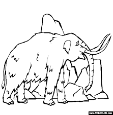 Dinosaurs are prehistoric animals known for their gigantic sizes and alluring appearances.these animals have long been the subject of fascination for both adults and children. Prehistoric Mammals Online Coloring Pages