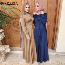 Bollywood celebs wish eid mubarak to fans. Siskakia Satin Hijab Dress For Women 2021 New Ramadan Eid Mubarak Elegant Solid Slim Waist Swing Arabic Turkey Muslim Clothes Islamic Clothing