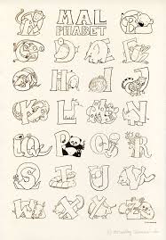 Das Malphabet Kinder Lernen Alphabet Schule
