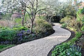 Good edging will keep the gravel contained: The Benefits Of An Edge Thinking Outside The Boxwood Gravel Landscaping Walkway Landscaping Gravel Walkway