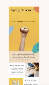 Custom Email Campaign Design For Clean Skincare Brand Apto Skincare Mailchimp Newsletter Desi In 2020 Email Marketing Design Email Design Mailchimp Newsletter Design
