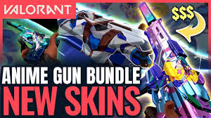 We will update this as soon as new skins become available. Valorant New Anime Skins Go Volume 1 Gun Bundle New Skins Melee Youtube