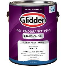 Type in your own numbers in the form to convert the units! Glidden High Endurance Plus Grab N Go Semi Gloss Interior Paint Primer White Size Quart 1 Gallon Walmart Com Walmart Com