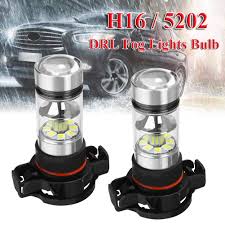 Led Fog Lights 5202 H16 Led Drl Driving Fog Light Bulbs For 2007 2015 Chevy Silverado 1500 Tuning Car Universal Auto Lamp Led Car Fog Lamp Aliexpress