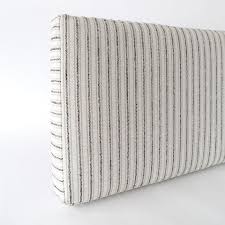 Black And White Striped Bench Ikea Kallax Shelf Hack Storage Bench Cushion In Rodin Natural Black And Beige Striped Bench Cushions Kallax Ikea Custom Bench Cushion