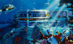 Moar Submarine Tim Delaney S Sea Base Alpha Concept Art Alien Concept Art Art