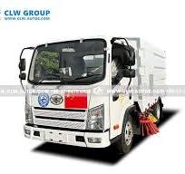 China FAW 3CBM Small Street Sweeper Truck Manufacturers ...