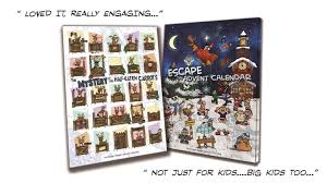 Products that contain small parts may pose a choking hazard and should not be used by children under 3. Escape Room Advent Calendar By Insync Games Kickstarter