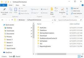 Rename Or Delete Software Distribution Folder In Windows 10