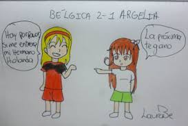 Resumen completo del partido entre bélgica y rusia por las eliminatorias a la eurocopa 2020. Hetalia Mundial 2014 Belgica Vs Argelia By Rusiavicky On Deviantart