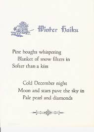 By Carole Mullen Winter Poems Haiku Poems Haiku Poetry