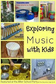 Make Nosies Sounds And Music With Ordinary Items Found In The Home Teaching Music Diy Instruments Elementary Music