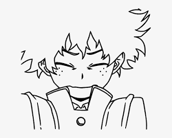 My hero academia coloring pages. Anime Personal Use Midoriya Izuku Lilneart Cartoon Png Image Transparent Png Free Download On Seekpng