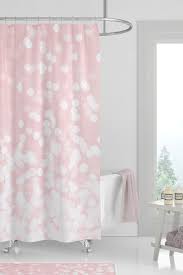 Pretty Bathroom Ideas Pink And White Shower Curtain For Girls Bathroom Decor Girl Bathroom Decor Pink Shower Curtains Girls Shower Curtain