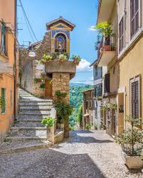 Photographie De La Lazio Subiaco Rome Italie Paysage Etsy Italy Landscape Beautiful Places Italy Vacation