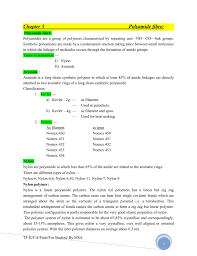 Chapter 5 Polyamide Fibre Over Blog