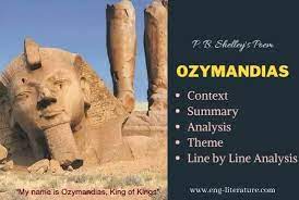 The title of ozymandias refers to an alternate name of the ancient egyptian pharaoh ramses ii. Percy Bysshe Shelley S Ozymandias Poem Summary Analysis Theme Line By Line Analysis All About English Literature