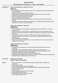 They encapsulate your qualifications and career goals within a few sentences. Personal Assistant Resume Of 18 Executive Personal Assistant Cv Sample Ideas Free Templates