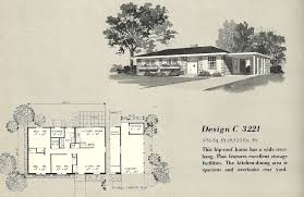 Ranch style house plans emphasize openness, with few interior walls and an efficient use of space. Vintage House Plans 3221