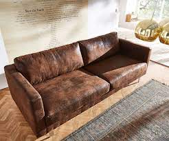 3 Sitzer Baracca 220x95 Braun Antik Optik Bauhausstil Sofa Antikes Sofa Viktorianisches Mobel Grosse Sofas