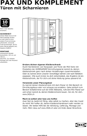 Sie haben schon eine tür geplant? Pax Und Komplement Turen Mit Scharnieren Pdf Kostenfreier Download