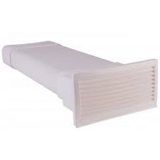 Mauerkasten Flachkanal Weiss 230x80 Mm 23x8 Cm Fur Abluftleitung Dunstabzugshauben Abluft Dunstabzugshaube Mauer