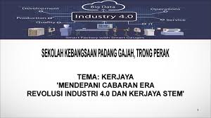 Tetapi ada juga risiko yang dunia hari ini melihat revolusi industri 4.0 dengan teliti. Mendepani Cabaran Era Revolusi Industri 4 0 Dan Kerjaya Stem Sk Padang Gajah Flip Ebook Pages 1 10 Anyflip Anyflip