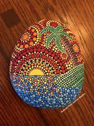 Painting Rocks Ideas Easy Mandala 48 Ideas Dot Art Painting Mandala Painting Mandala Painted Rocks