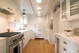 white plank ceiling cottage kitchen