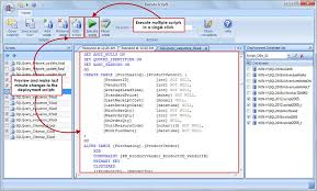 Simultaneous Processing Execute Multiple Deployment Scripts In A Single Click Or Preview And Make Last Minute Changes To The Sql Database Deployment Packages