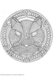 Op deze kleurplaat zie je een meisje met haar paard. Kleurplaat Mandala 1802h Gratis Kleurplaten Om Te Printen Afb 4568