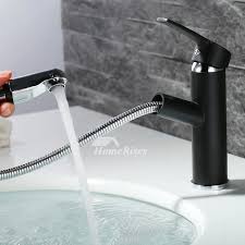 See how to spray paint bathroom fixtures (no plumbing or 'tubero' required) & make it last! Matte Black Bathroom Faucet Pull Out Spray Single Handle Vessel
