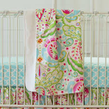 Kumari Garden Crib Blanket Shabby Chic Nursery Girl Crib Bedding Girl Shabby Chic Nursery