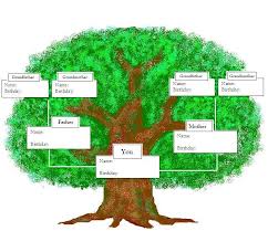 Family Trees For Kids Family Tree Chart Family Tree