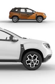 Car Mockup 5 Car Renault Duster Mockup