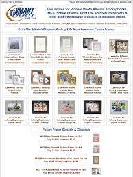Discount picture frames available in wood, metal, & acrylic styles. Get Smart Products Lawrence Picture Frames Mix Match Discount Milled