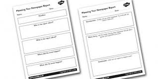 The below details what to include in a news report download our free poster of a newspaper report example including labels to share with students or display in your. Newspaper Report Planning Newspaper Report Report Writing Newspaper