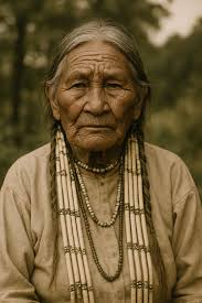 Assiniboine women and children, including Brown Hair (aka Mrs. Mary  Kirkaldie) standing in front of the horse, and her sister Josie Strong  sitting
