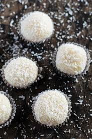Beijinhos Brazilian Coconut Truffles Travel Cook Tell Recipe Coconut Truffles Brazilian Sweets Condensed Milk Desserts