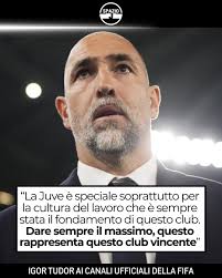 Mi sento nel posto giusto": Igor Tudor ha parlato ai microfoni dei canali  ufficiali della FIFA, quando manca ormai poco per l'inizio del Mondiale 👀  Il tecnico ha avuto parole al miele